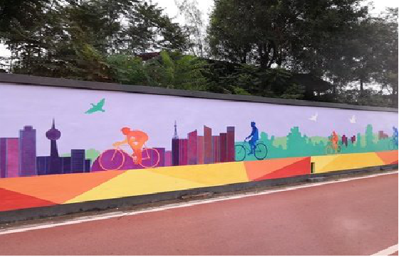 衢州墙体彩绘-围墙