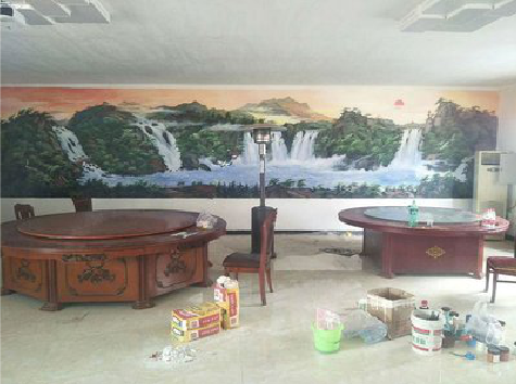 衢州墙绘-写实风景