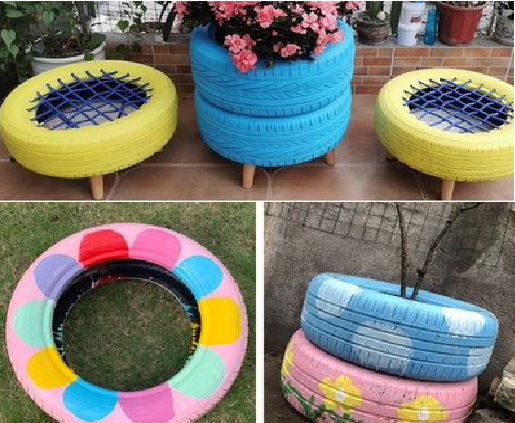 衢州墙体彩绘-变废为宝