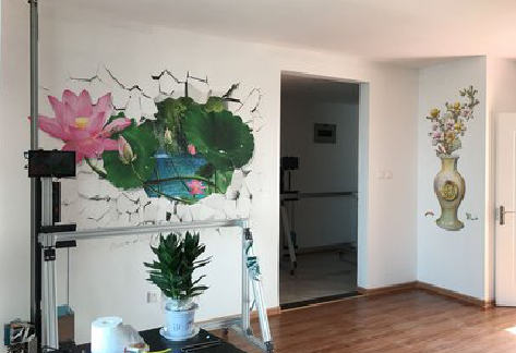 衢州墙体彩绘相比墙纸的优势。