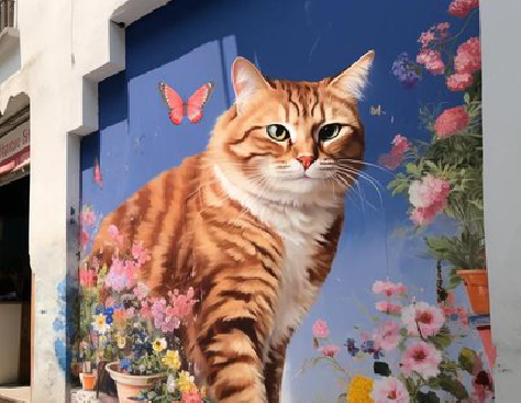 衢州自己绘制有个性的手绘墙