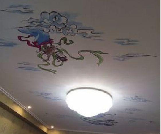 衢州如何快速绘制天花板上的手绘墙？