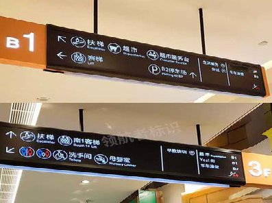 衢州如何通过商场标识牌引导客流分布？